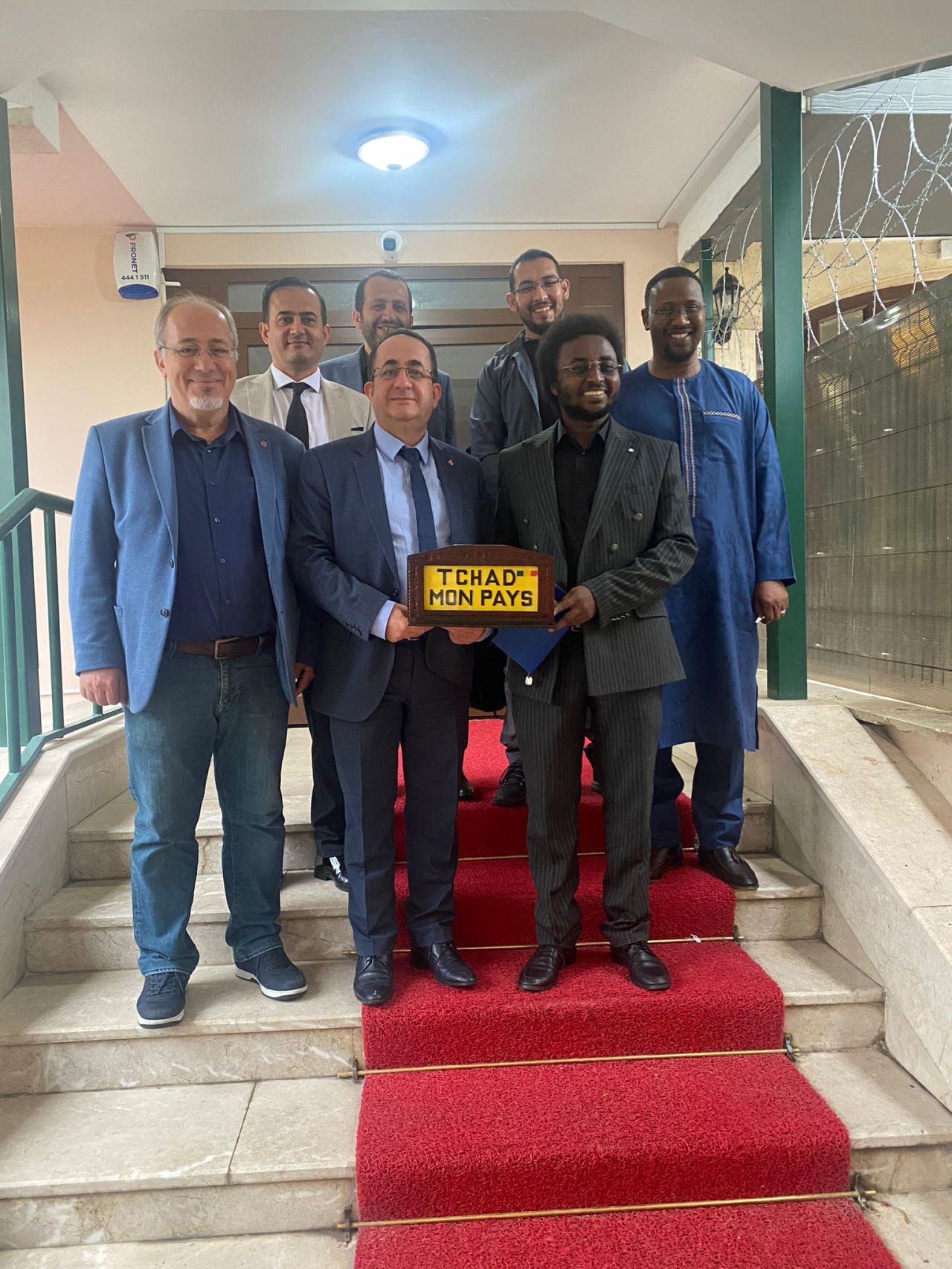 Le conseil d'administration de la société de machines agricoles Abollo s'est rendu à l'ambassade du Tchad en Turquie. || Abollo Agricultural Machinery 